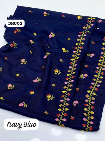 Pashmina Elegant And Beautiful Cross Sticht Embriodery Shawl